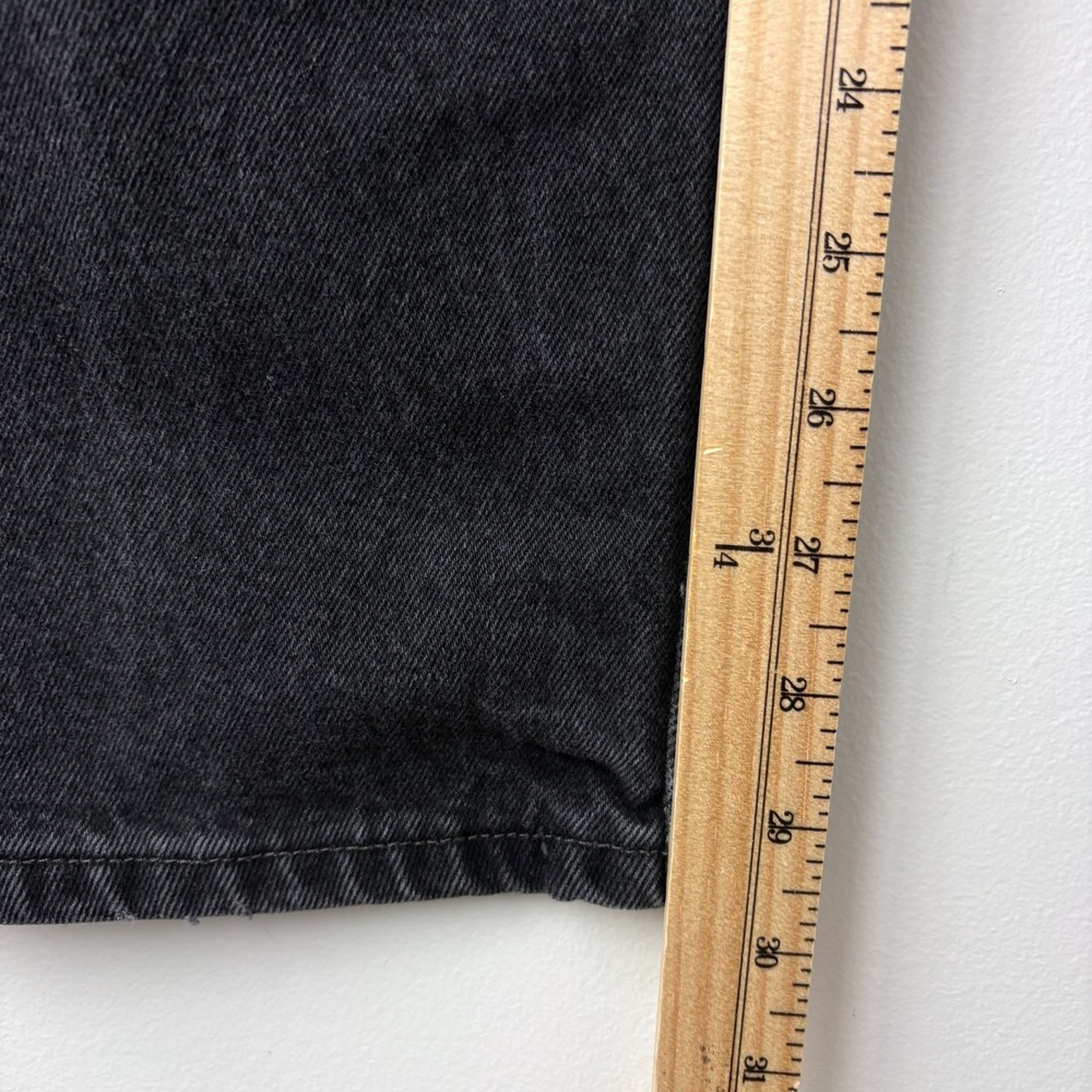 Vintage Levi's 550 Mens 36x32 Black Y2K Skater Baggy 100% Cotton Made in Canada - Picture 12 of 13
